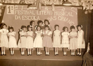 1º Festival Litero Musical da Escola  .