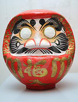 Monge Budista Daruma da Sorte.