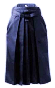 Hakama como saia.