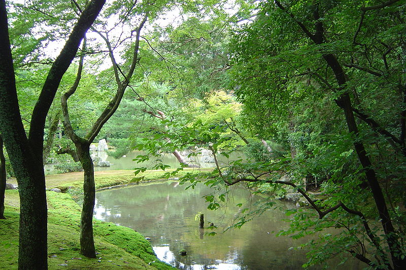 Os jardins do Kinkaku-ji