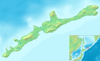 Em russo: Итуруп, em japonês: 択捉島, Etorofu.Dados gerais País  Flag of Russia.svg Rússia Localização  Óblast de Sacalina Arquipélago  ilhas Curilhas Área  3139 km² Ponto culminante  Stokap, 1634 m