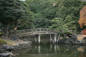 Jardim Hama Rikyu.