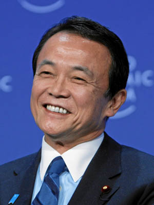 Taro Aso.