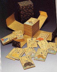 Jogo de cartas.