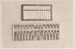 Soroban para cegos dos EUA e Soroban para cegos do Japão                                  
